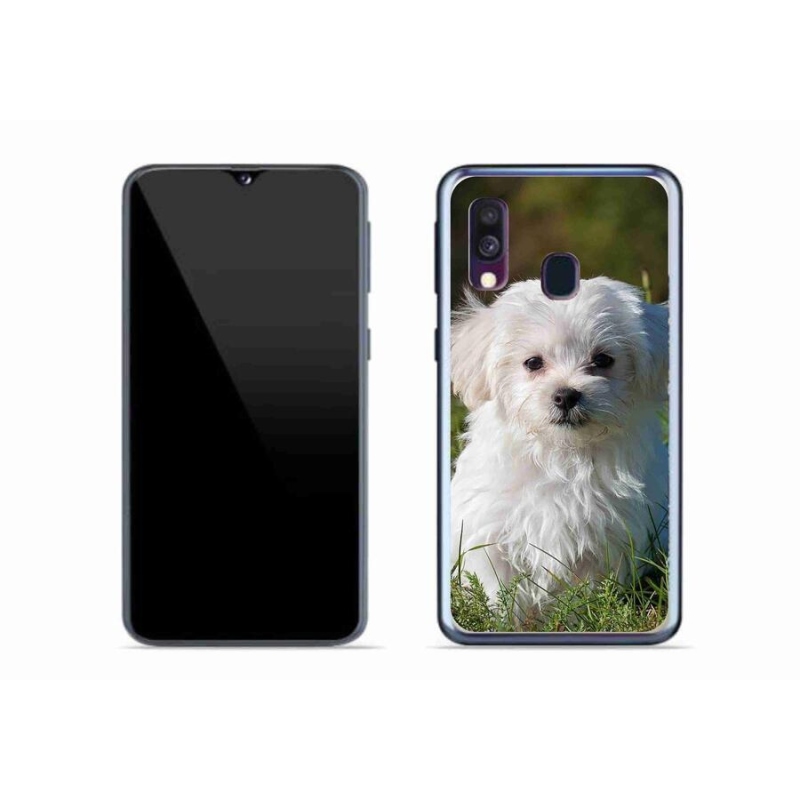 Gél tok mmCase a Samsung Galaxy A40 készülékhez - bichon