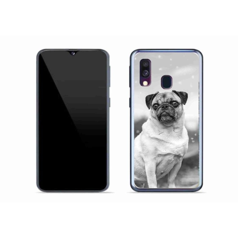 Gél tok mmCase Samsung Galaxy A40 készülékhez - mopsz