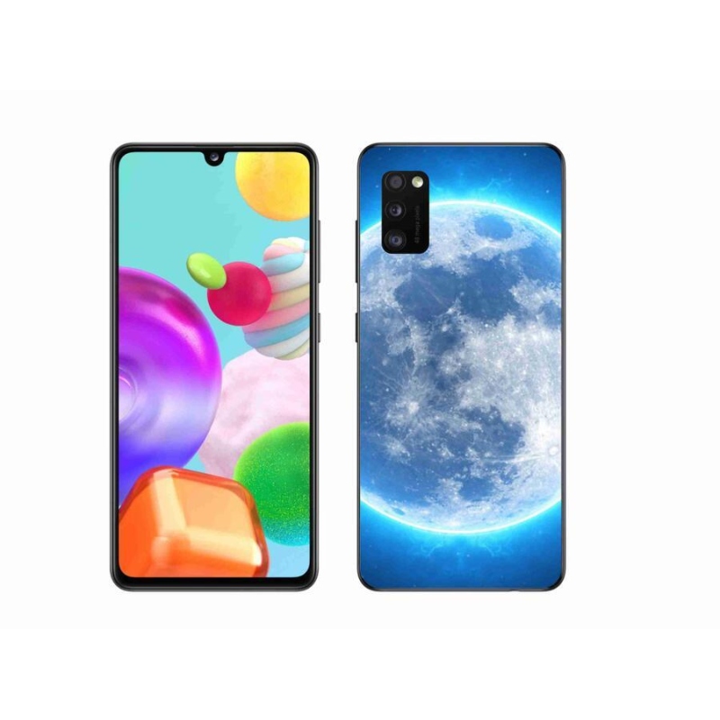 Gél tok mmCase mobiltelefonhoz Samsung Galaxy A41 - földgolyó