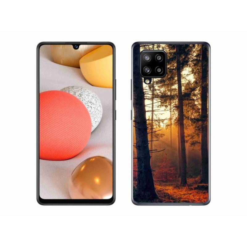 Gél tok mmCase Samsung Galaxy A42 5G - erdő