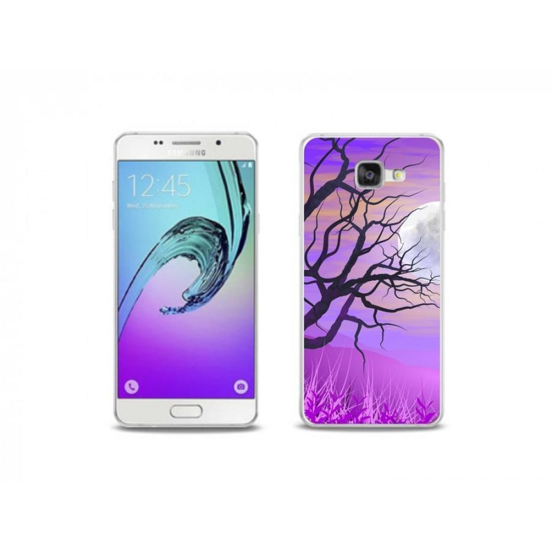 Gél tok mmCase mobiltelefonhoz Samsung Galaxy A5 (2016) - rajzfilmes kidőlt fa
