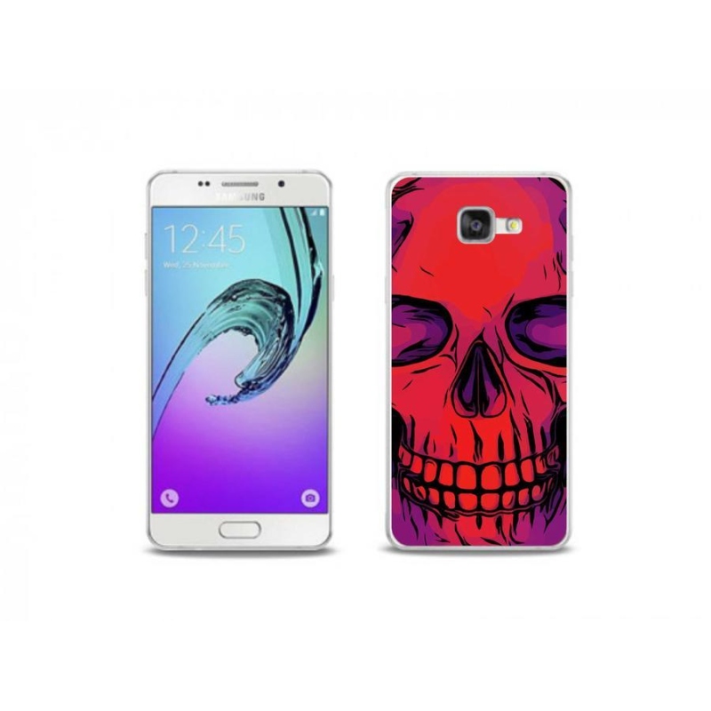 Gél tok mmCase mobiltelefonhoz Samsung Galaxy A5 (2016) - koponya