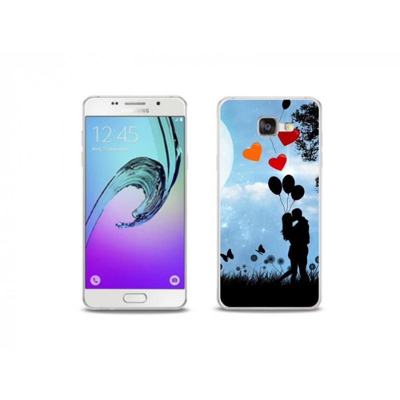 Gél tok mmCase mobiltelefonhoz Samsung Galaxy A5 (2016) - szerelmes pár