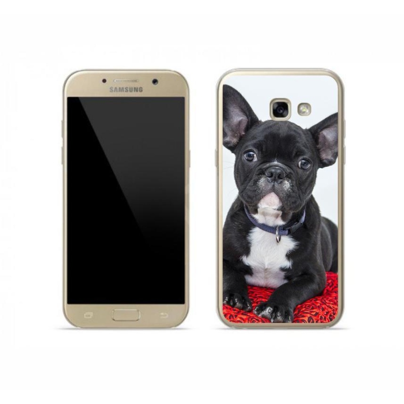 Gél tok mmCase mobiltelefonhoz Samsung Galaxy A5 (2017) - bulldog