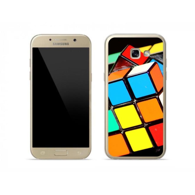 Gél tok mmCase Samsung Galaxy A5 (2017) - Rubik kocka