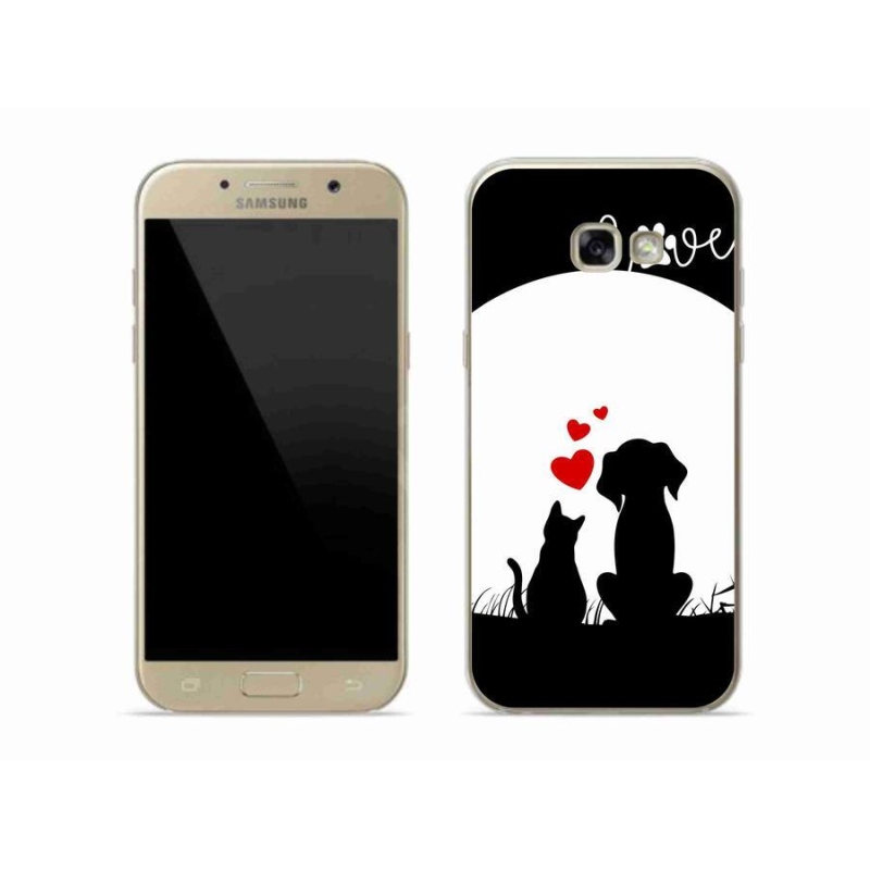 Gél tok mmCase Samsung Galaxy A5 (2017) - állatszeretet