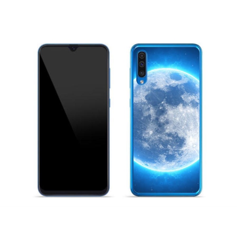 Gél tok mmCase a Samsung Galaxy A50 készülékhez - földgömb alakú