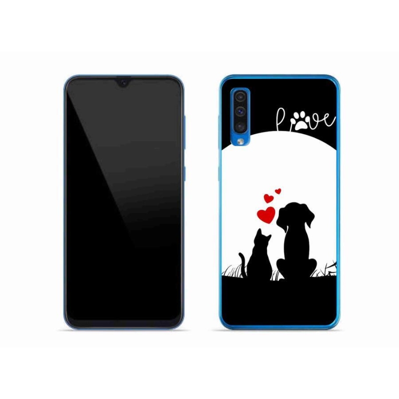 Gél tok mmCase Samsung Galaxy A50 készülékhez - állatszerelem