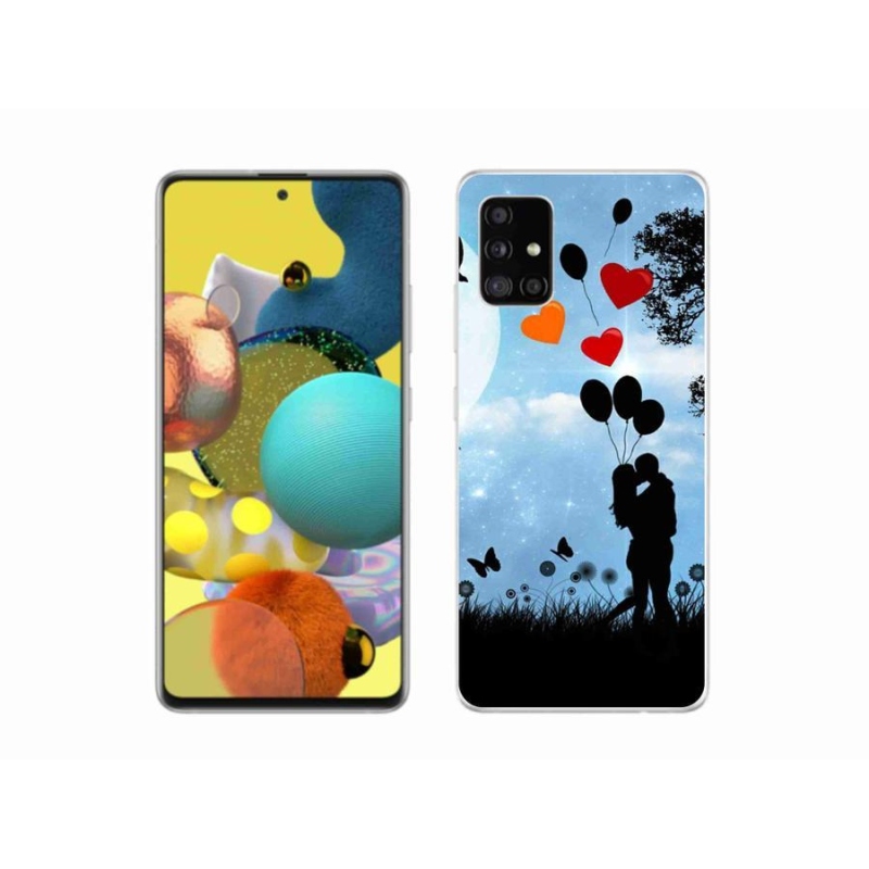 Gél tok mmCase Samsung Galaxy A51 5G - szerelmes pár