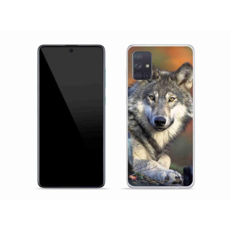 Gél tok mmCase a Samsung Galaxy A51 készülékhez - farkas