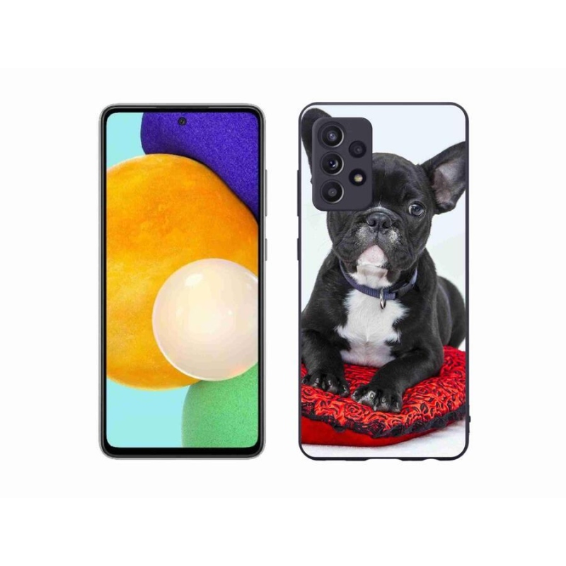 Gél tok mmCase a Samsung Galaxy A52/A52 5G készülékhez - bulldog