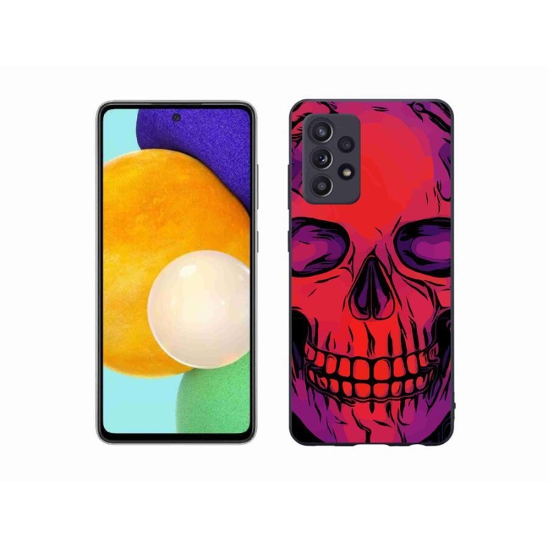 Gél tok mmCase a Samsung Galaxy A52/A52 5G készülékhez - koponya