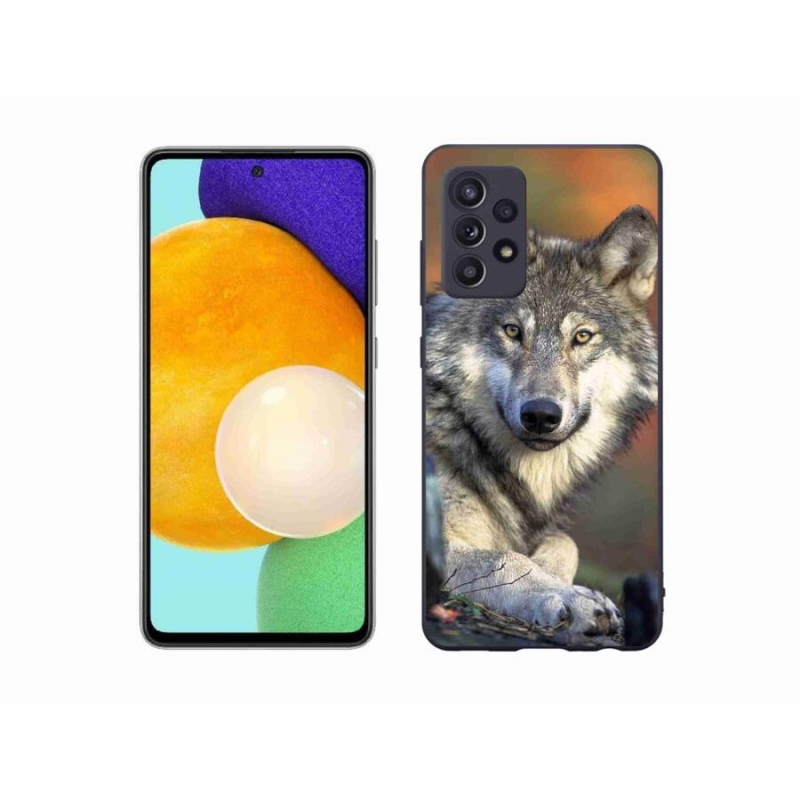 Gél tok mmCase a Samsung Galaxy A52/A52 5G készülékhez - farkas