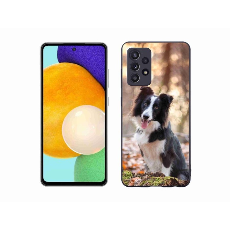 Gél tok mmCase Samsung Galaxy A52s 5G - border colie 1