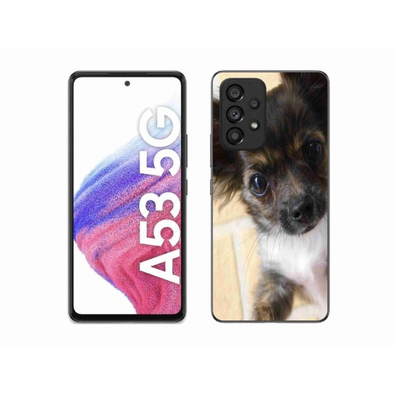 Gél tok mmCase mobil Samsung Galaxy A53 5G - chihuahua 2