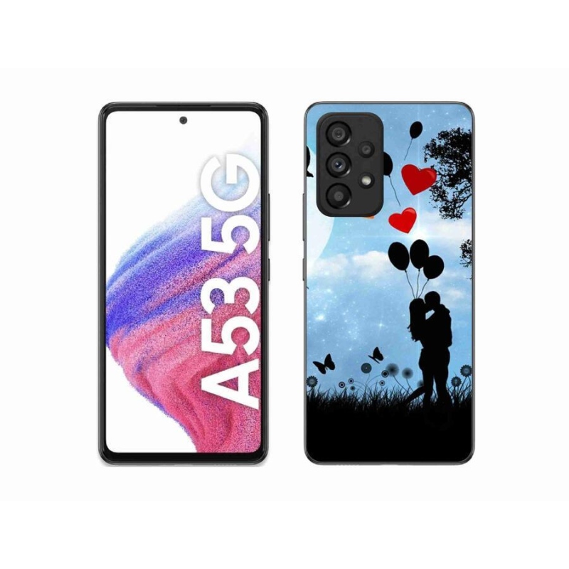 Gél tok mmCase Samsung Galaxy A53 5G - szerelmes pár
