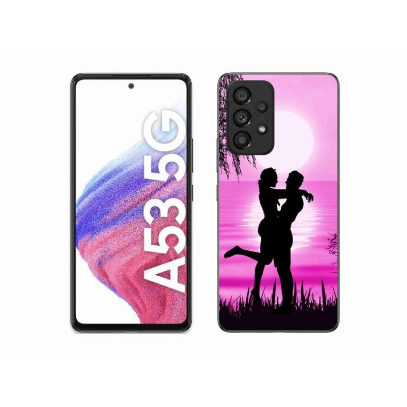 Gél tok mmCase a Samsung Galaxy A53 5G készülékhez - naplemente