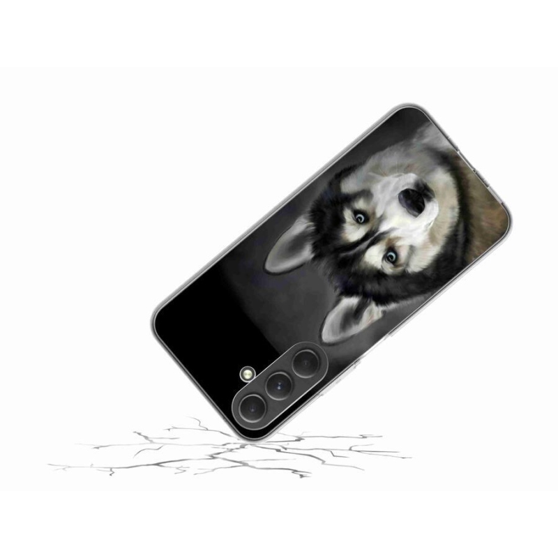 Gél tok mmCase a Samsung Galaxy A54 5G készülékhez - husky