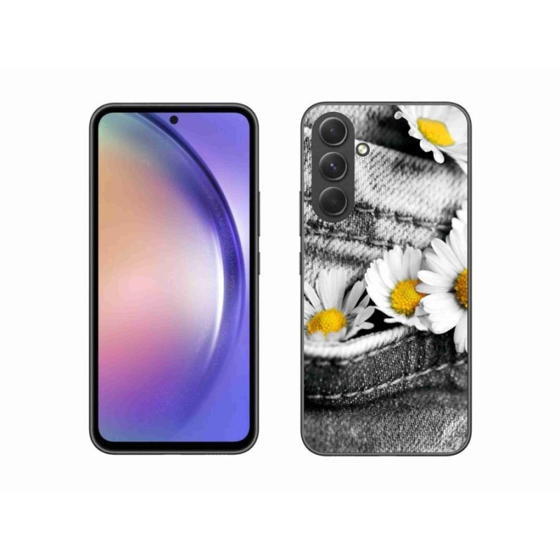 Gél tok mmCase mobiltelefonhoz Samsung Galaxy A54 5G - százszorszépek
