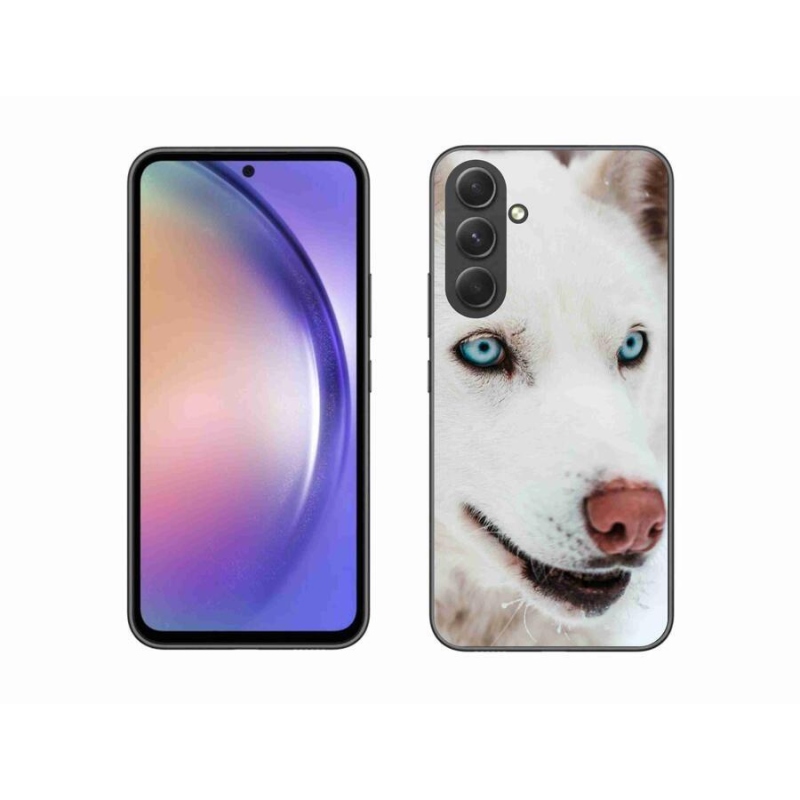 Gél tok mmCase a Samsung Galaxy A54 5G készülékhez - kutyaszemmel nézve