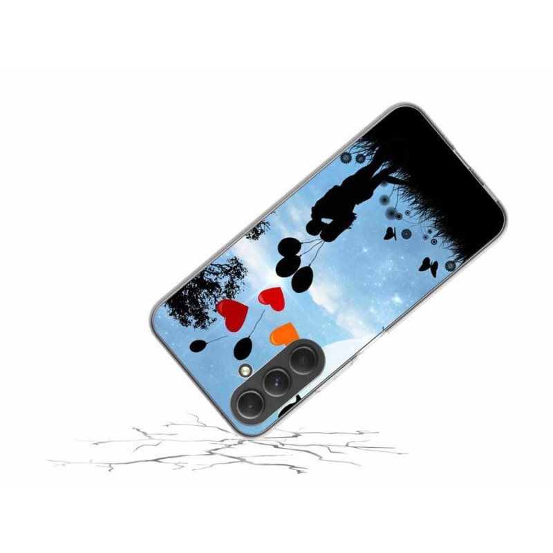Gél tok mmCase Samsung Galaxy A54 5G - szerelmes pár
