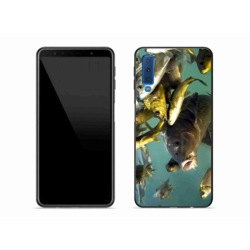 Gél tok mmCase Samsung Galaxy A7 (2018) - halraj mmCase - Samsung Galaxy A7 (2018) - halraj