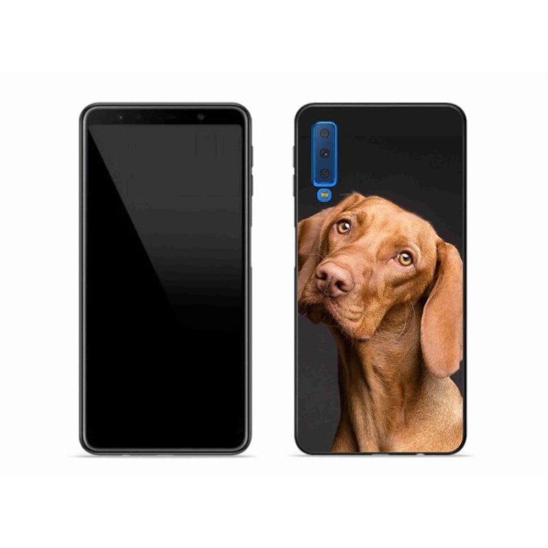 Gél tok mmCase Samsung Galaxy A7 (2018) - Hungarian Hound