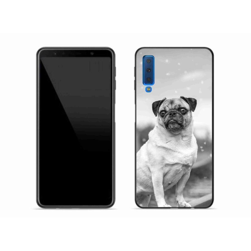 Gél tok mmCase Samsung Galaxy A7 (2018) - mopsz - mopsz