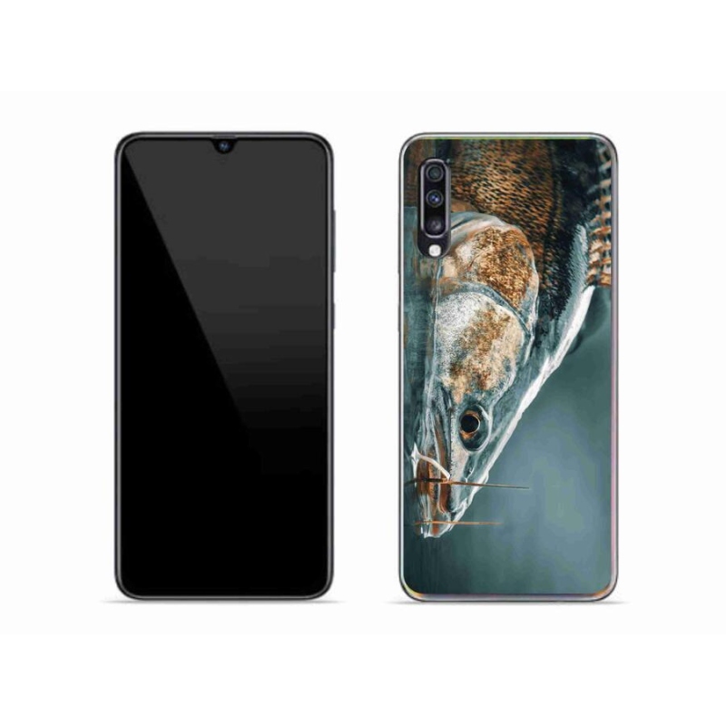 Gél tok mmCase a Samsung Galaxy A70 készülékhez - ananász