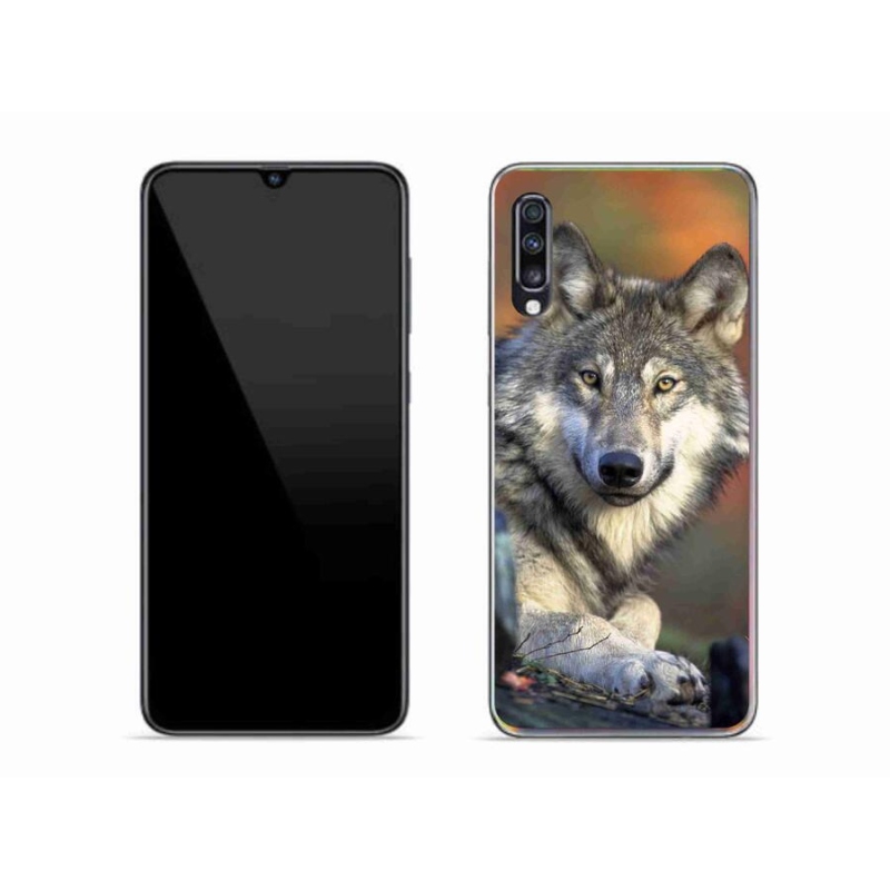 Gél tok mmCase a Samsung Galaxy A70 készülékhez - farkas