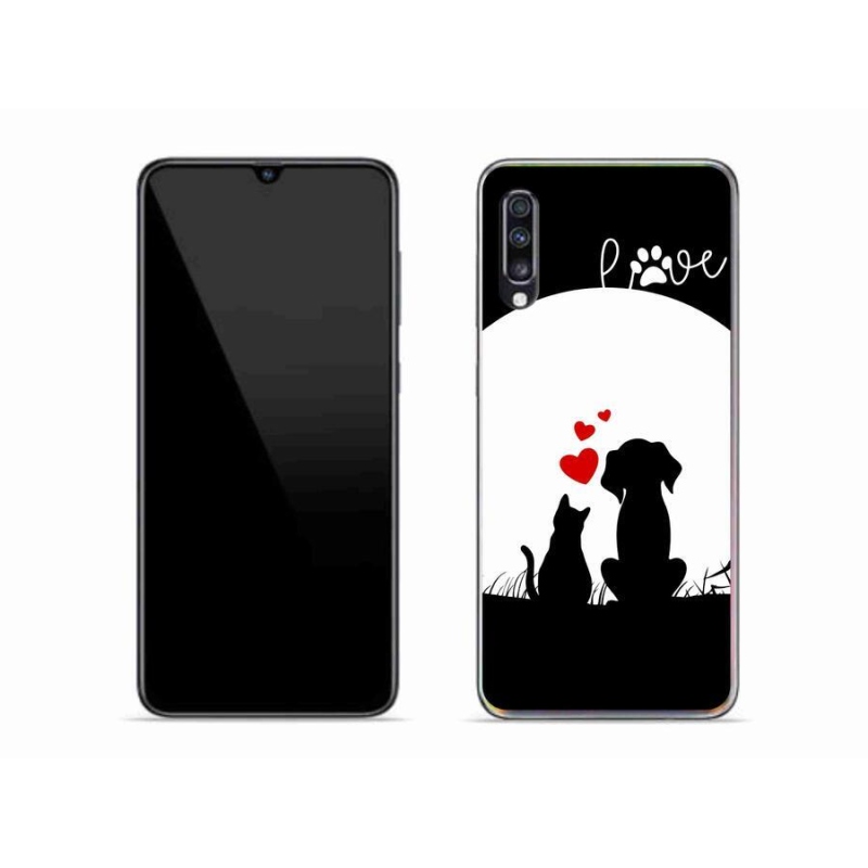 Gél tok mmCase Samsung Galaxy A70 készülékhez - állatszerelem