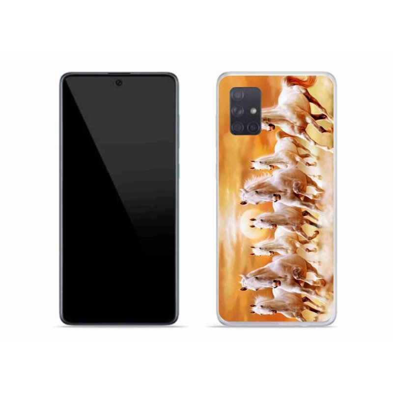Gél tok mmCase mobil Samsung Galaxy A71 - lovak 2