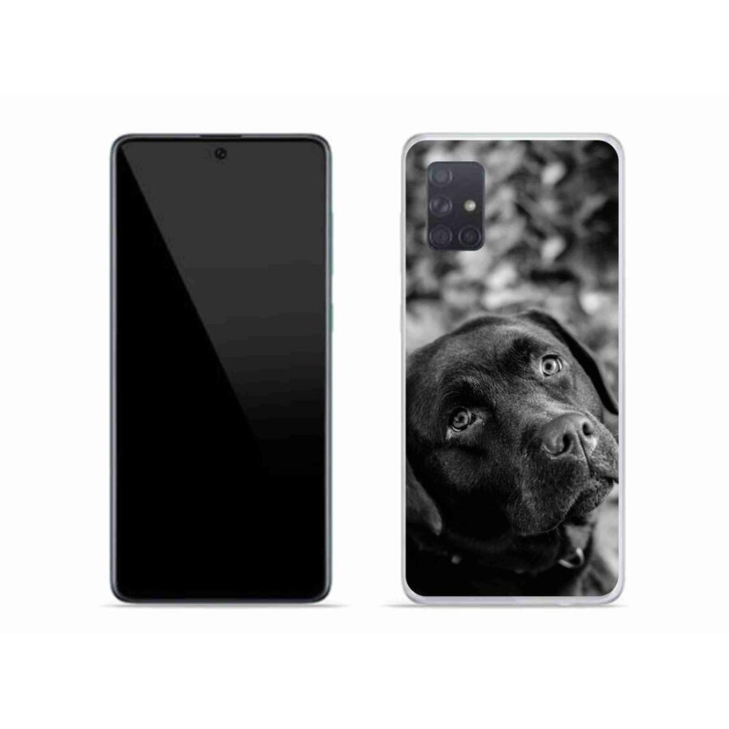 Gél tok mmCase mobiltelefonhoz Samsung Galaxy A71 - labrador