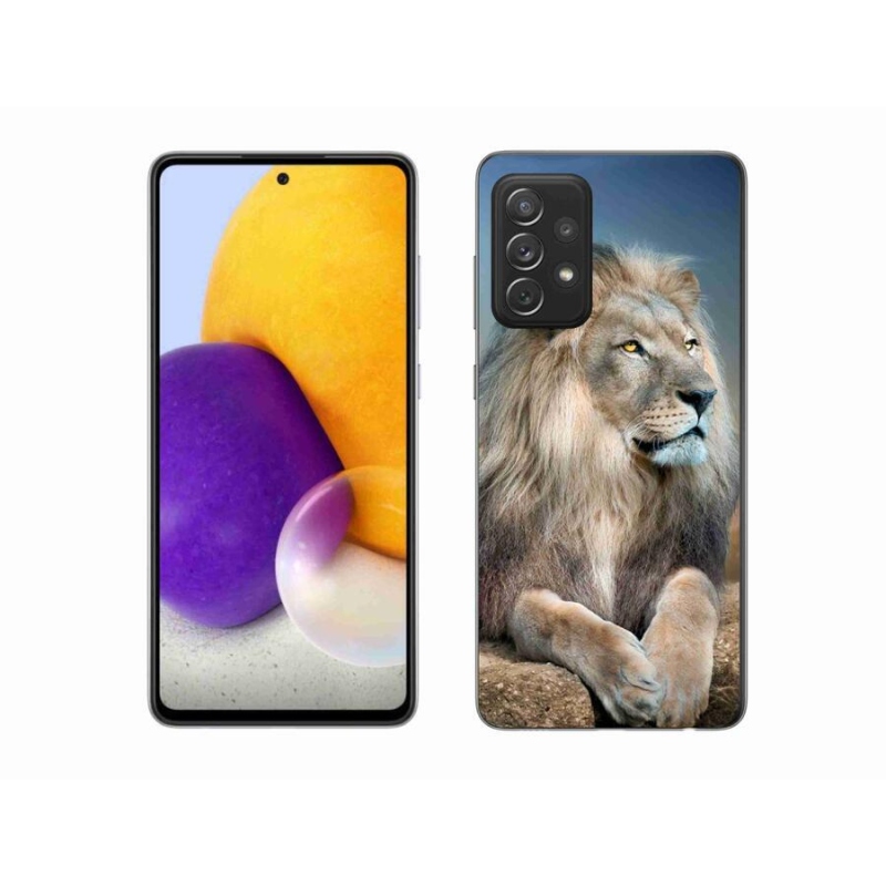 Gél tok mmCase a Samsung Galaxy A72/A72 5G készülékhez - Lion 1