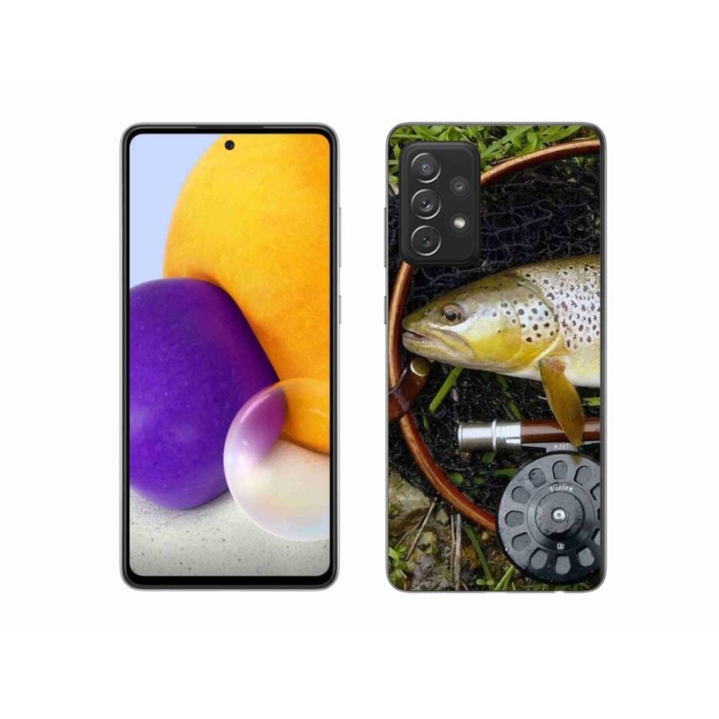 Gél tok mmCase a Samsung Galaxy A72/A72 5G készülékhez - pisztráng 2