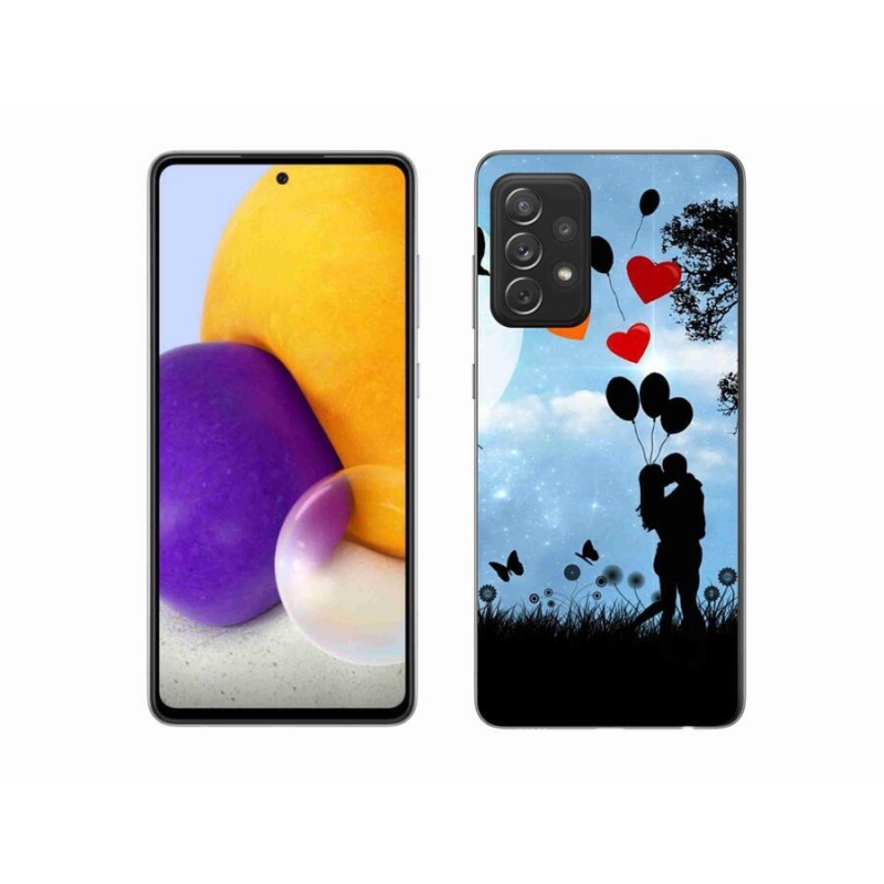 Gél tok mmCase Samsung Galaxy A72/A72 5G - szerelmes pár