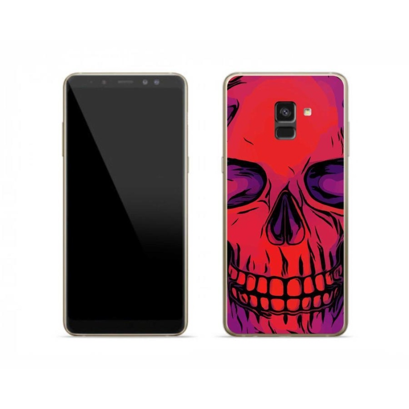 Gél tok mmCase Samsung Galaxy A8 (2018) - koponya