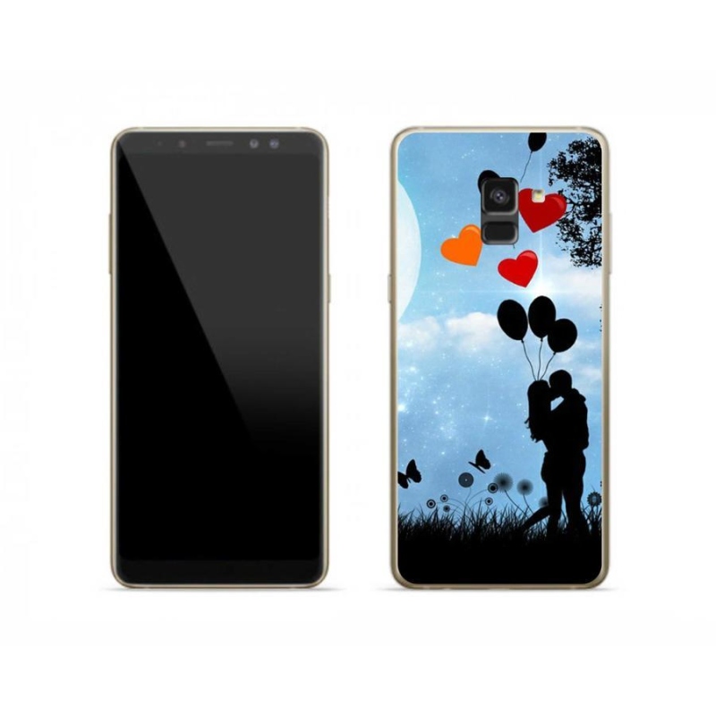 Gél tok mmCase Samsung Galaxy A8 (2018) - szerelmes pár