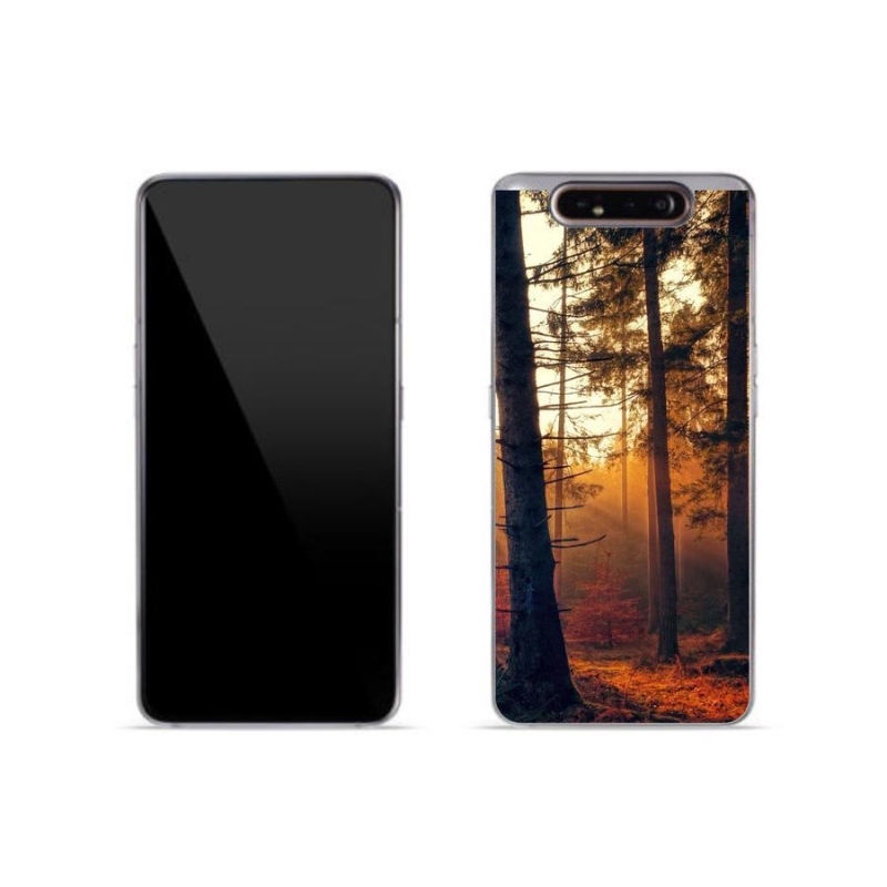 Gél tok mmCase Samsung Galaxy A80 készülékhez - erdő