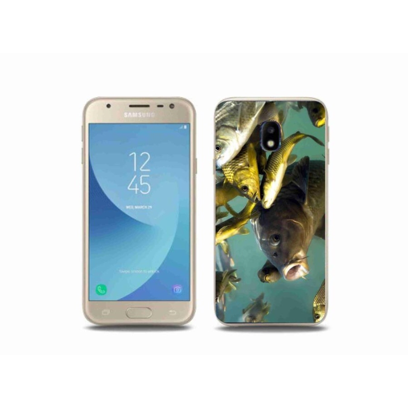 Gél tok mmCase mobil Samsung Galaxy J3 (2017) - halak iskolája