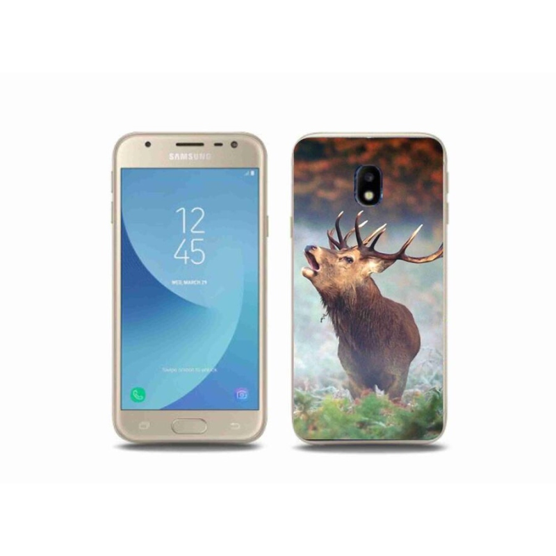 Gél tok mmCase Samsung Galaxy J3 (2017) - szarvas 2