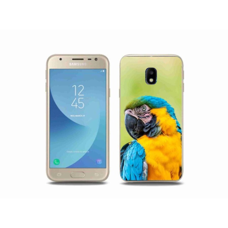 Gél tok mmCase Samsung Galaxy J3 (2017) - papagáj ara 2