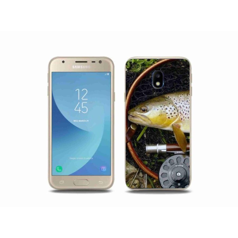 Gél tok mmCase mobiltelefonhoz Samsung Galaxy J3 (2017) - pisztráng 2