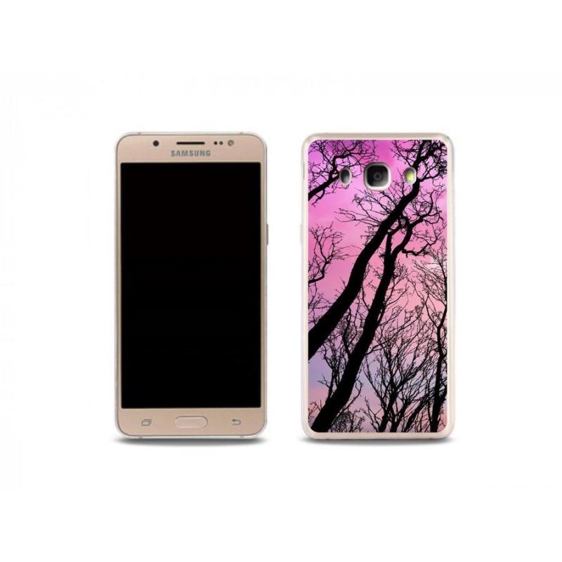 Gél tok mmCase mobiltelefonhoz Samsung Galaxy J5 (2016) - kidőlt fák