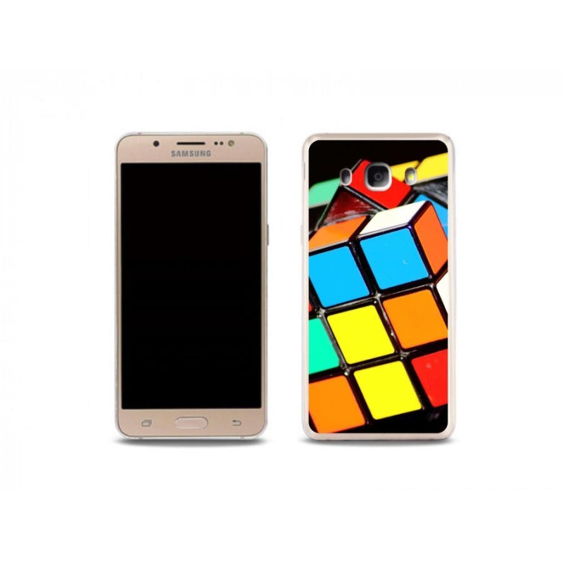 Gél tok mmCase Samsung Galaxy J5 (2016) - Rubik kocka
