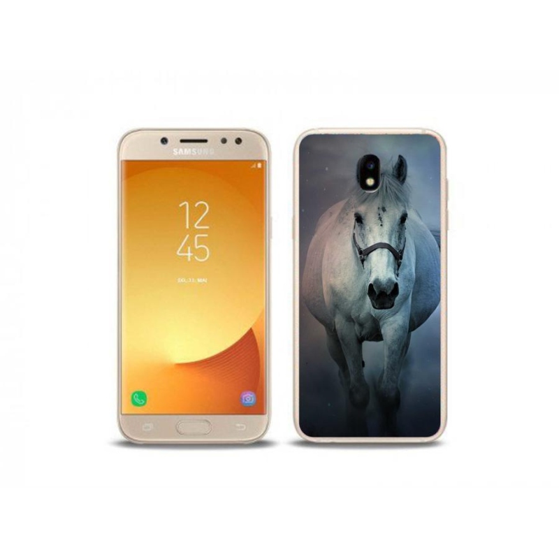 Gél tok mmCase Samsung Galaxy J5 (2017) - futó fehér ló