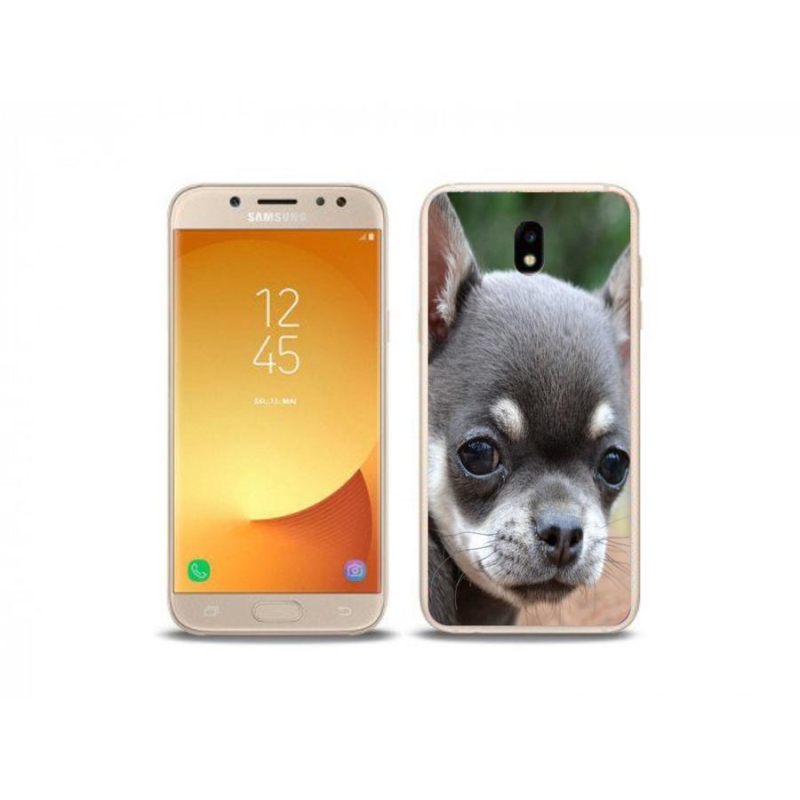Gél tok mmCase mobiltelefonhoz Samsung Galaxy J5 (2017) - chihuahua