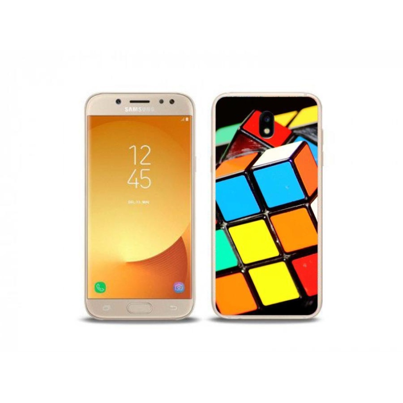 Gél tok mmCase Samsung Galaxy J5 (2017) - Rubik kocka