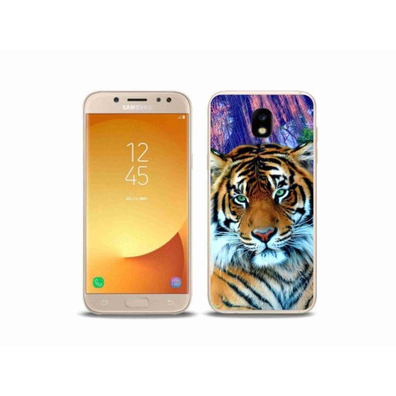 Gél tok mmCase mobiltelefonhoz Samsung Galaxy J5 (2017) - tigris