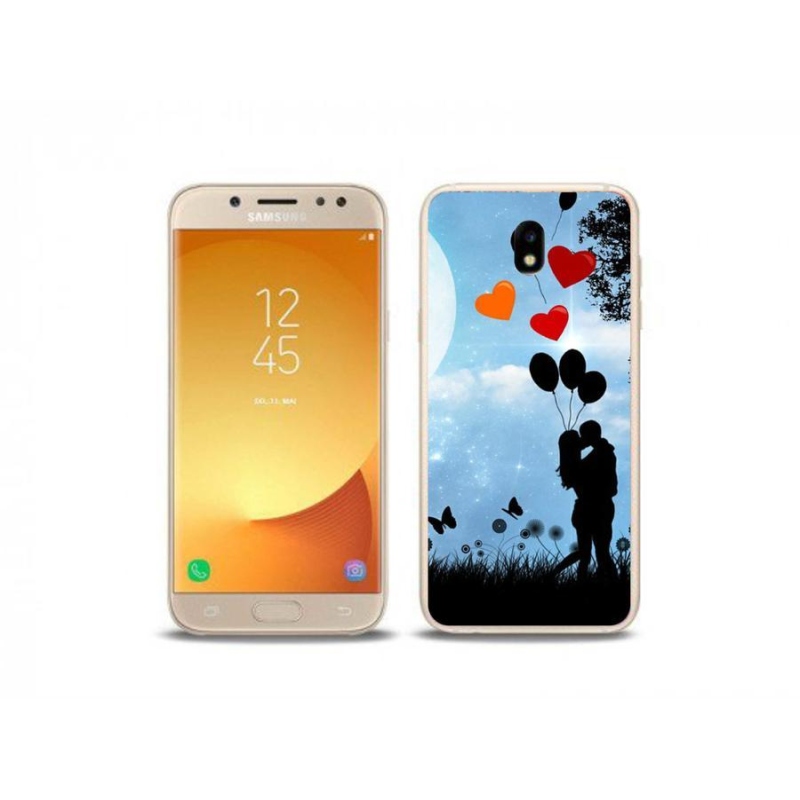 Gél tok mmCase mobiltelefonhoz Samsung Galaxy J5 (2017) - szerelmes pár